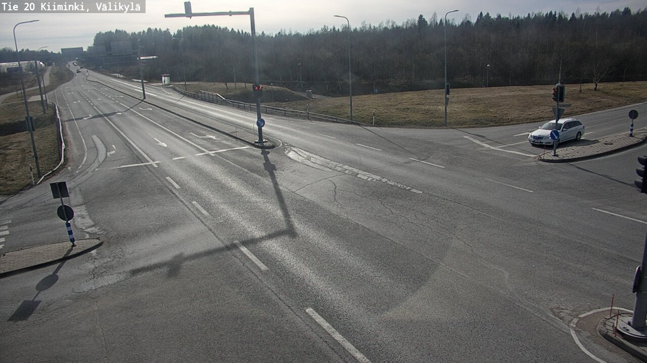 Weather Camera Image Road 20 Oulu Kiiminki, Välikylä, Oulu, Pohjois-Pohjanmaa