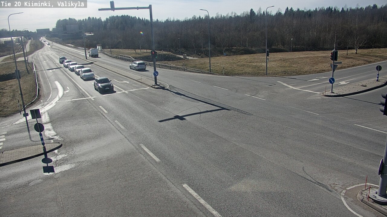 Weather Camera Image Road 20 Oulu Kiiminki, Välikylä, Oulu, Pohjois-Pohjanmaa