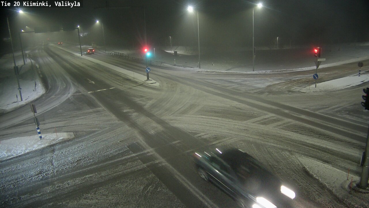 Weather Camera Image Road 20 Oulu Kiiminki, Välikylä, Oulu, Pohjois-Pohjanmaa