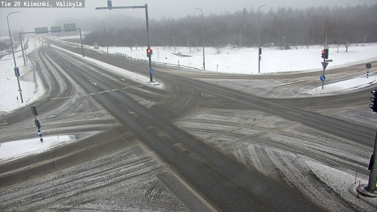 Weather Camera Image Road 20 Oulu Kiiminki, Välikylä, Oulu, Pohjois-Pohjanmaa