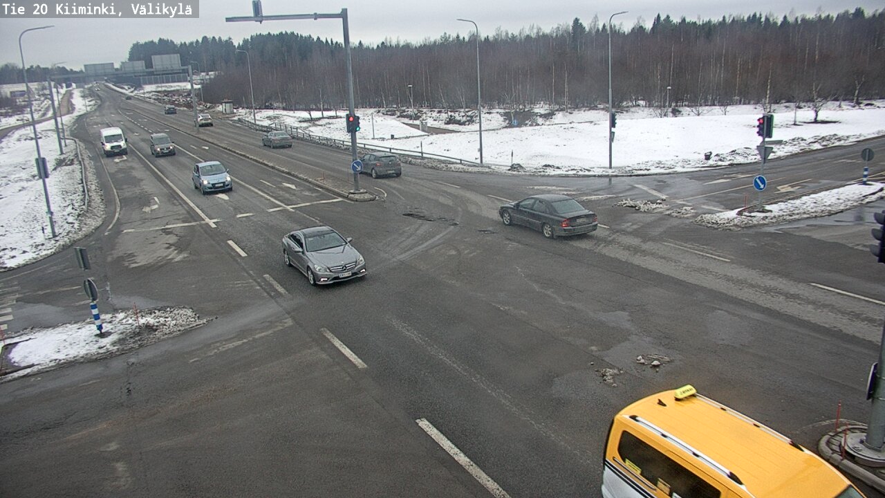 Weather Camera Image Road 20 Oulu Kiiminki, Välikylä, Oulu, Pohjois-Pohjanmaa