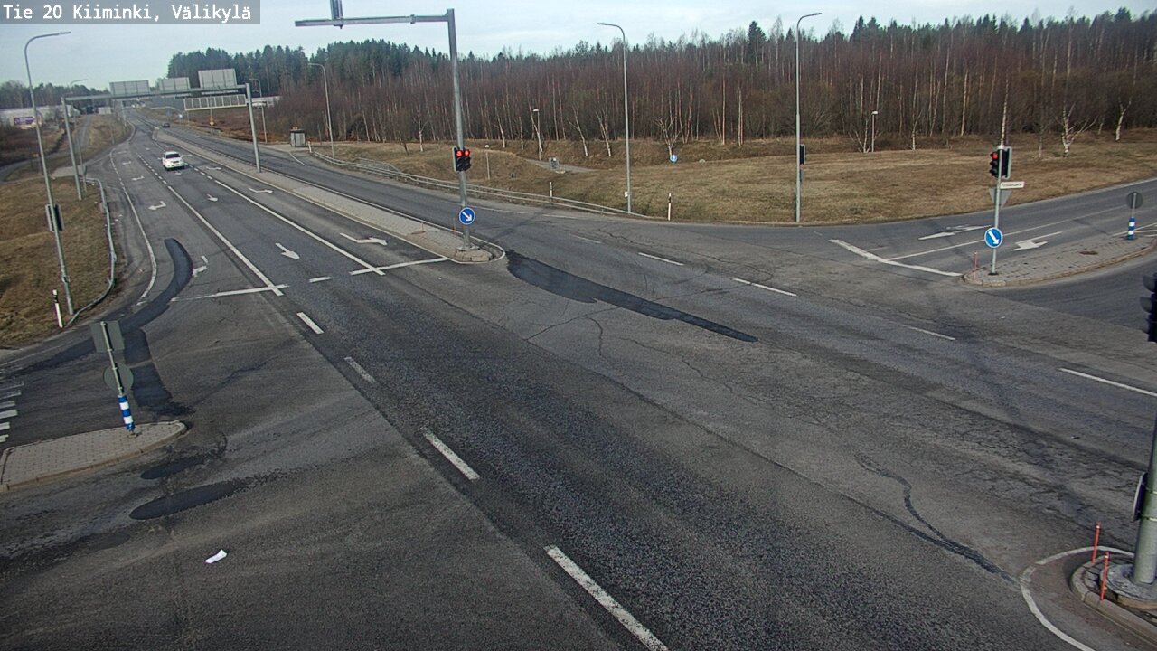 Weather Camera Image Road 20 Oulu Kiiminki, Välikylä, Oulu, Pohjois-Pohjanmaa