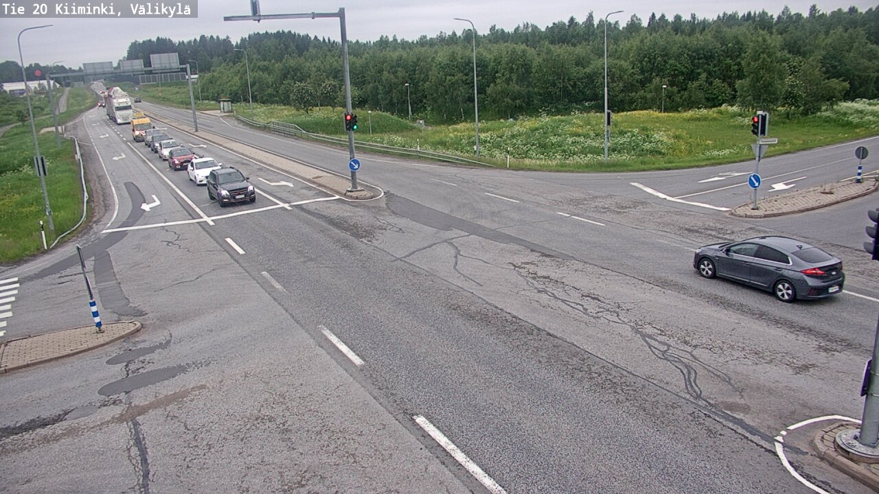 Kelikamerat Kuva Tie 20 Oulu Kiiminki, Välikylä, Oulu, Pohjois-Pohjanmaa