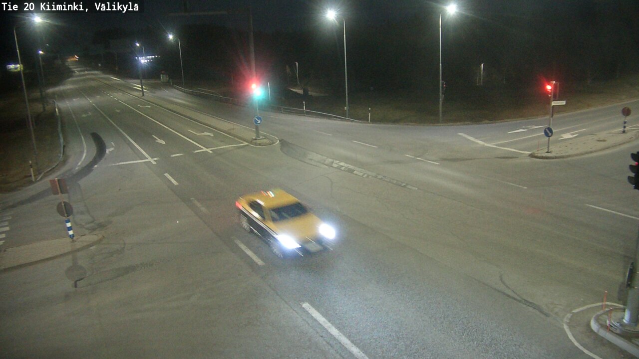 Weather Camera Image Road 20 Oulu Kiiminki, Välikylä, Oulu, Pohjois-Pohjanmaa