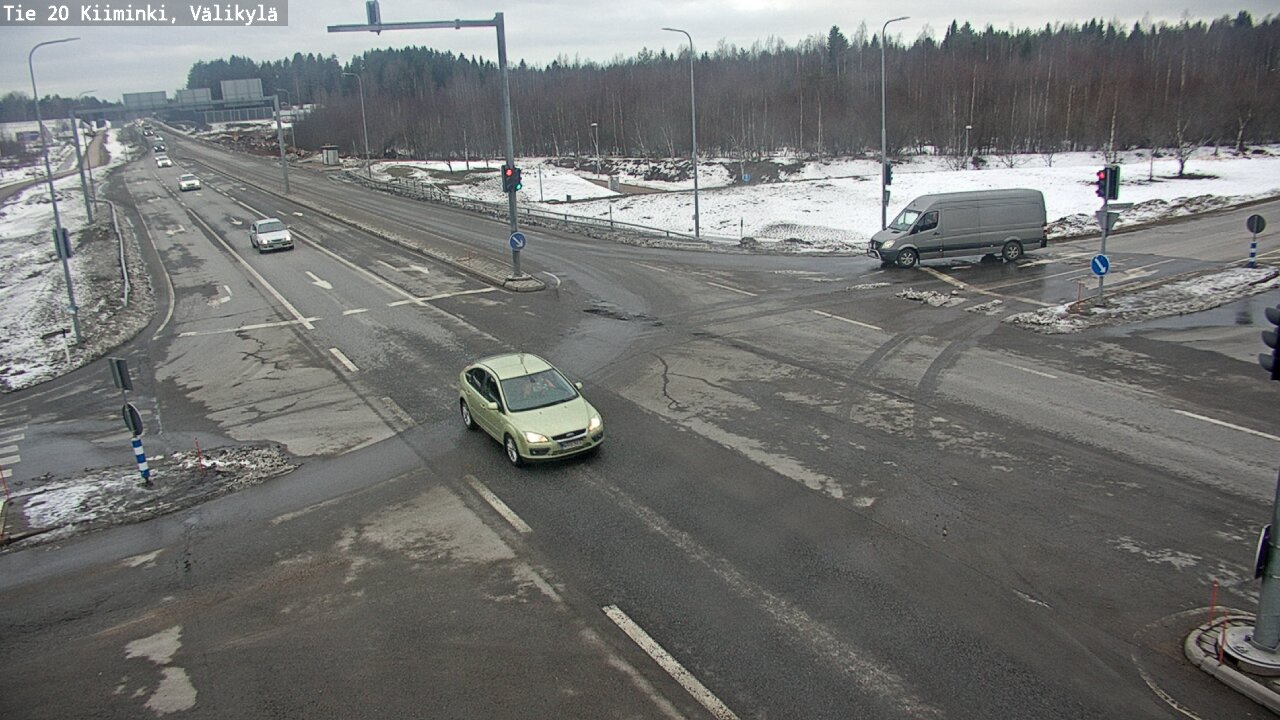 Weather Camera Image Road 20 Oulu Kiiminki, Välikylä, Oulu, Pohjois-Pohjanmaa