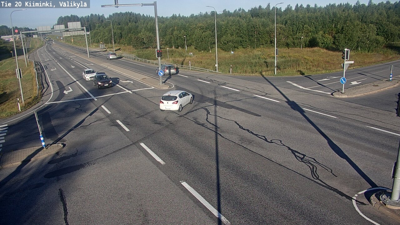 Weather Camera Image Road 20 Oulu Kiiminki, Välikylä, Oulu, Pohjois-Pohjanmaa