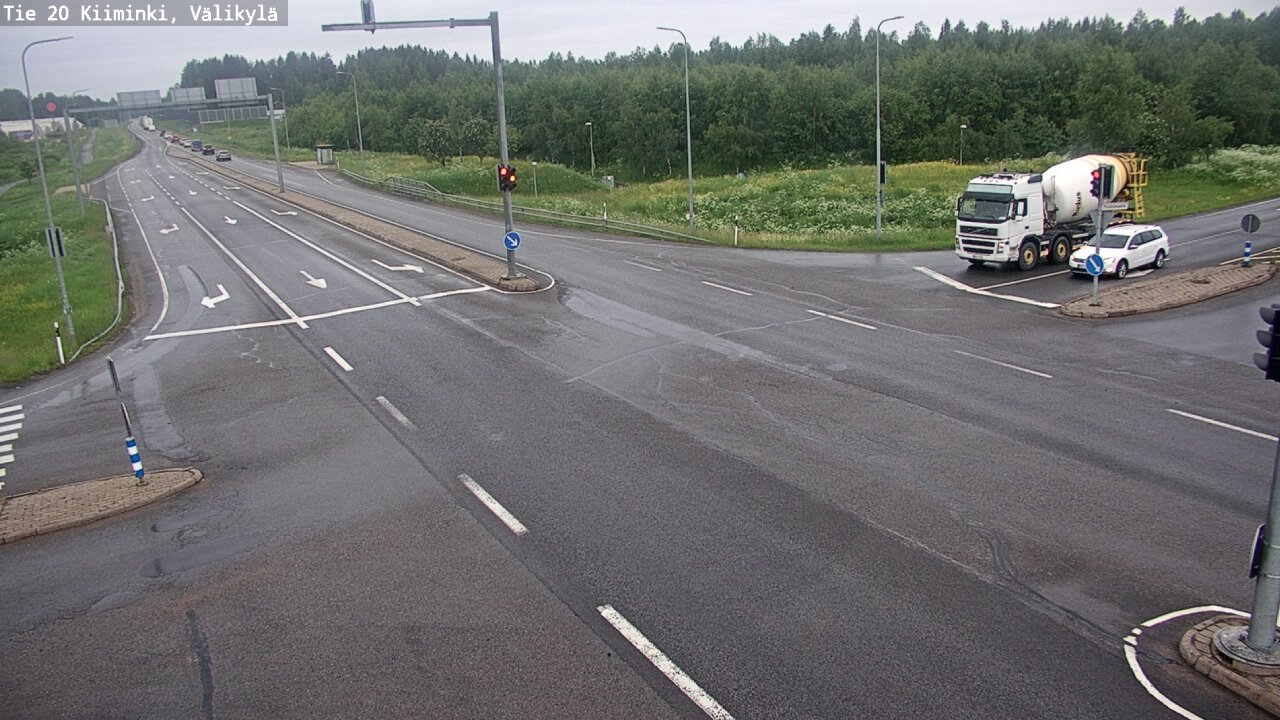 Weather Camera Image Road 20 Oulu Kiiminki, Välikylä, Oulu, Pohjois-Pohjanmaa