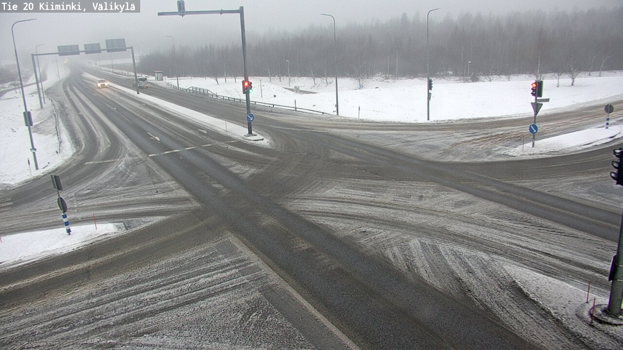 Weather Camera Image Road 20 Oulu Kiiminki, Välikylä, Oulu, Pohjois-Pohjanmaa