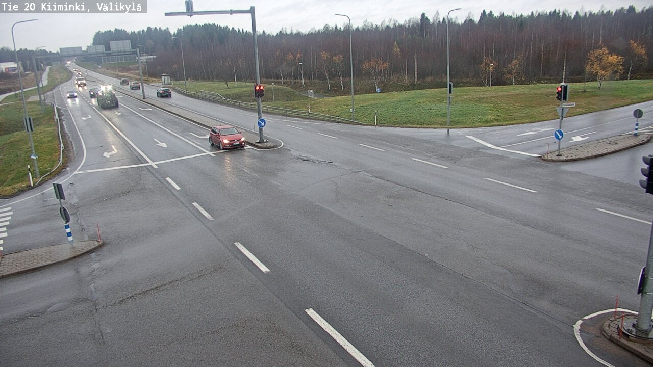 Weather Camera Image Väg 20 Uleåborg Kiiminki, Välikylä, Oulu, Pohjois-Pohjanmaa