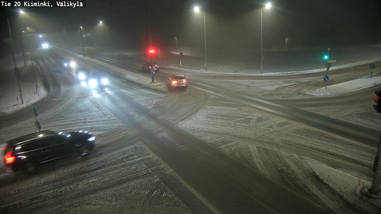 Weather Camera Image Road 20 Oulu Kiiminki, Välikylä, Oulu, Pohjois-Pohjanmaa