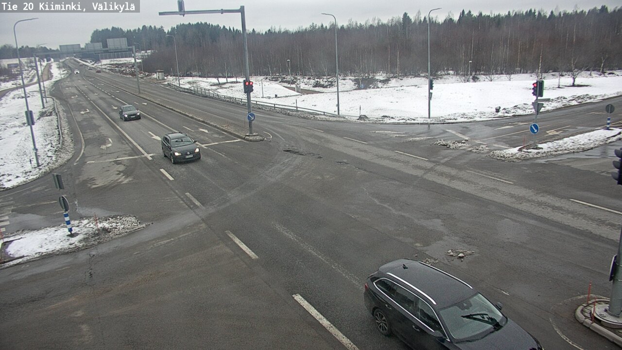 Weather Camera Image Road 20 Oulu Kiiminki, Välikylä, Oulu, Pohjois-Pohjanmaa