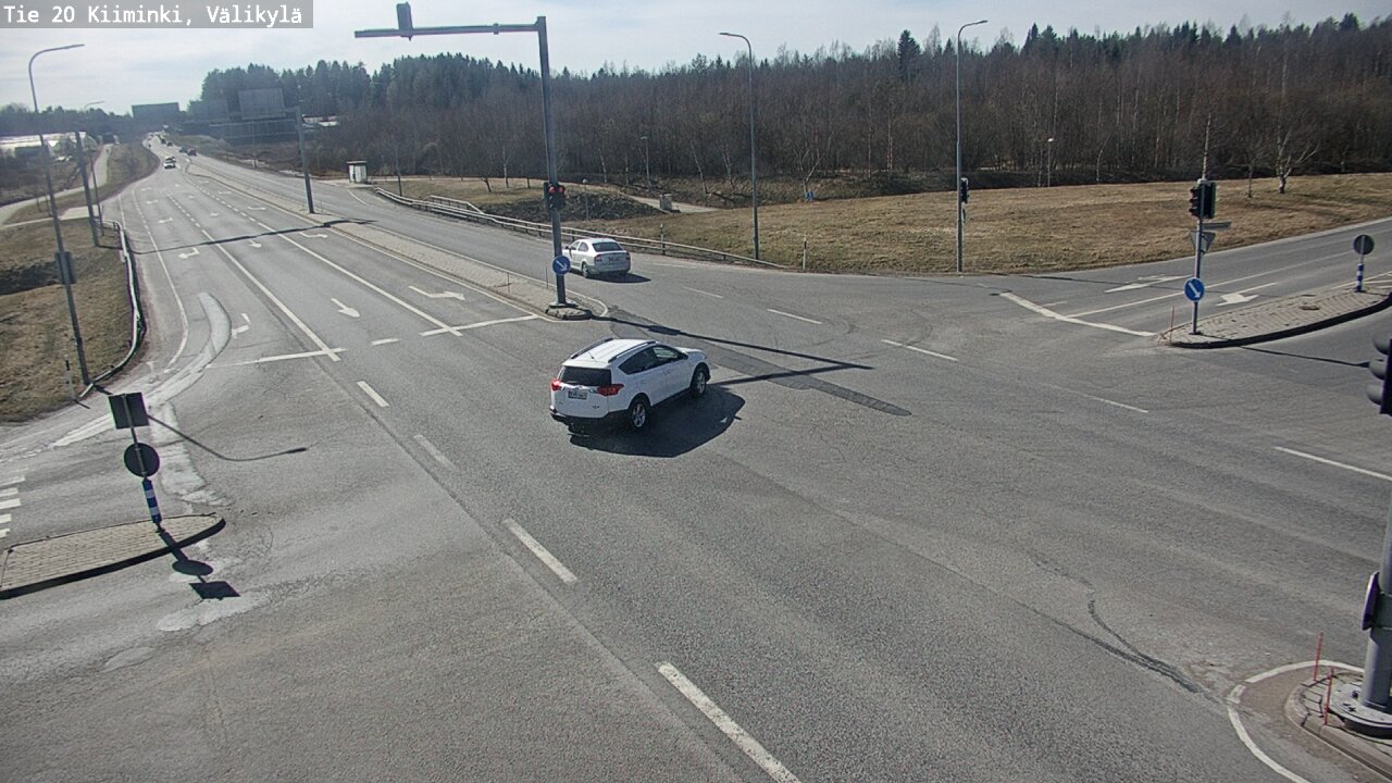 Weather Camera Image Road 20 Oulu Kiiminki, Välikylä, Oulu, Pohjois-Pohjanmaa