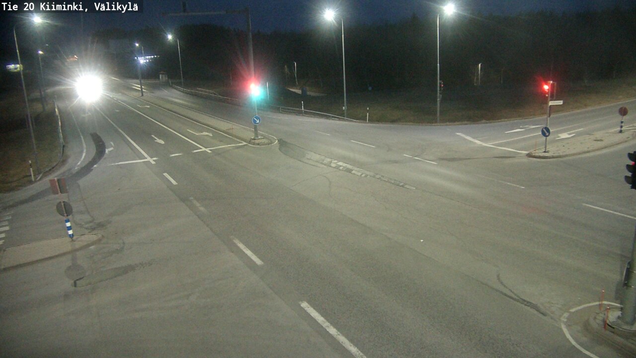 Weather Camera Image Road 20 Oulu Kiiminki, Välikylä, Oulu, Pohjois-Pohjanmaa