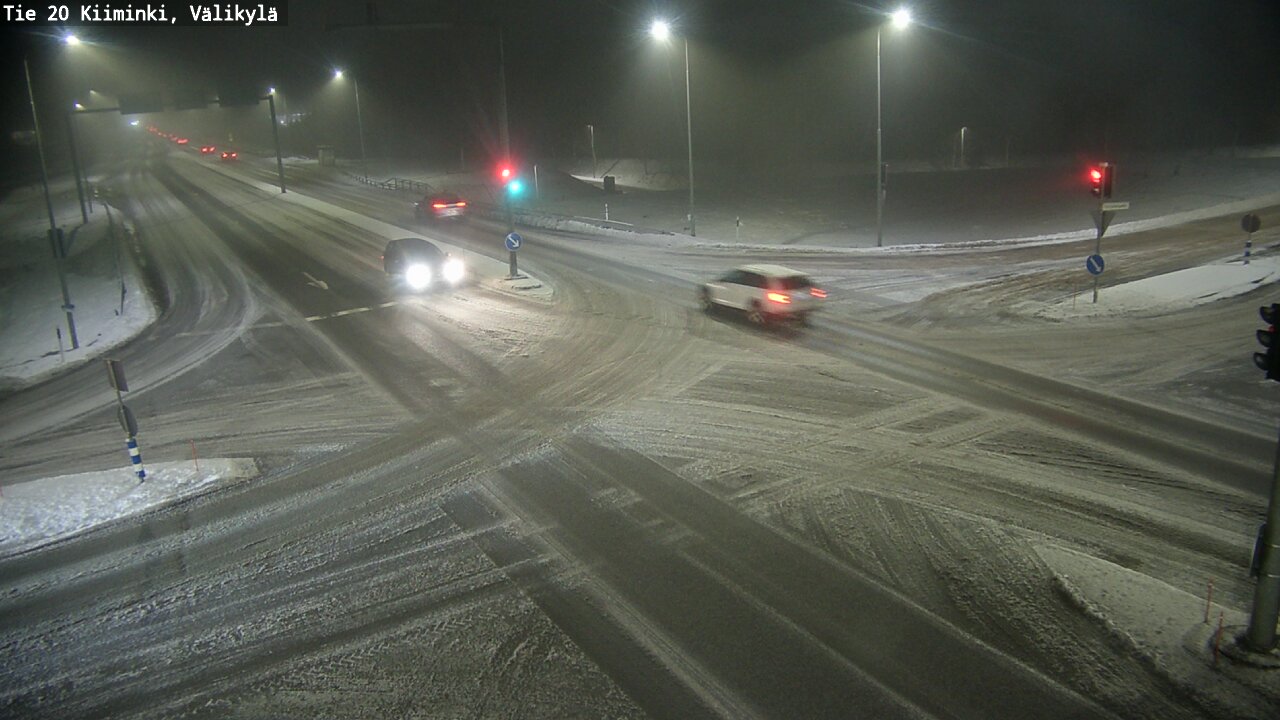 Weather Camera Image Road 20 Oulu Kiiminki, Välikylä, Oulu, Pohjois-Pohjanmaa