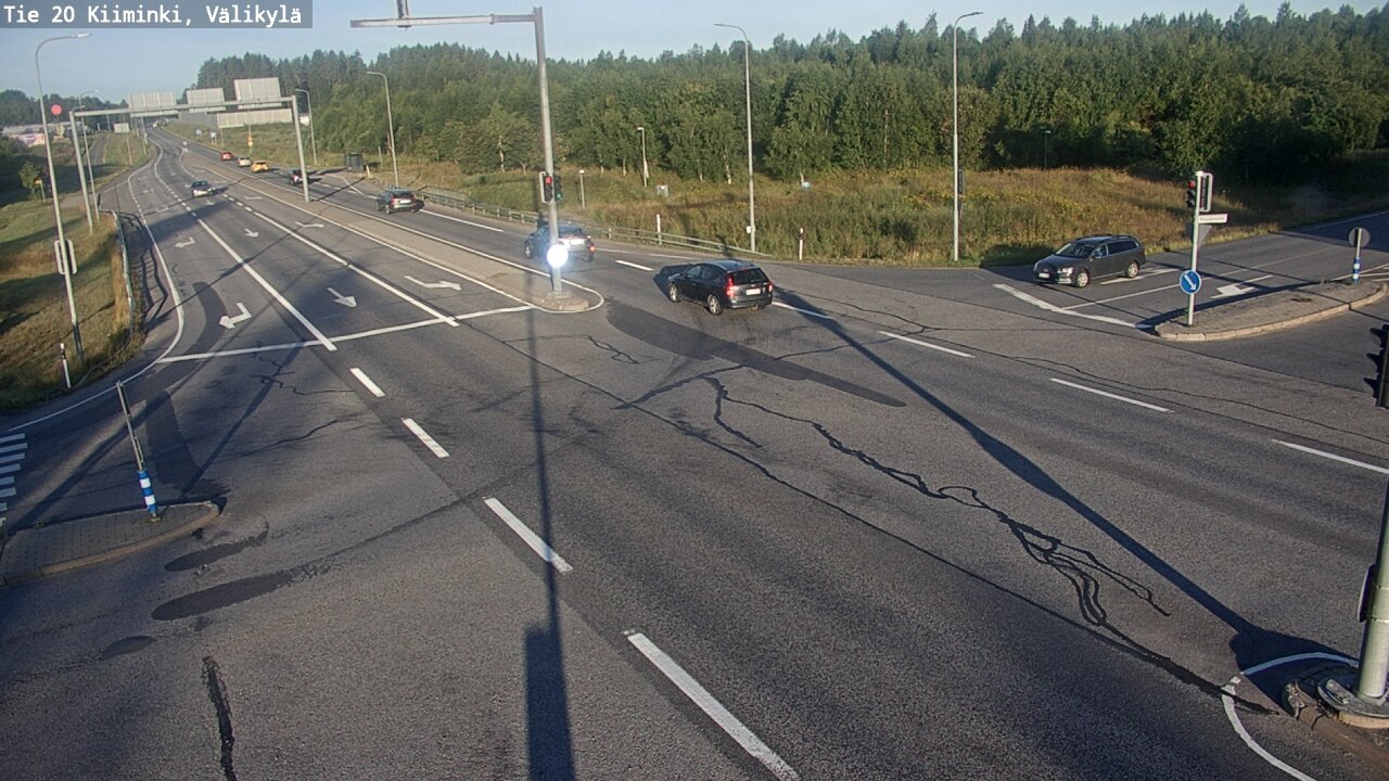 Weather Camera Image Road 20 Oulu Kiiminki, Välikylä, Oulu, Pohjois-Pohjanmaa