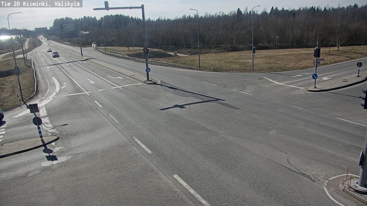 Weather Camera Image Road 20 Oulu Kiiminki, Välikylä, Oulu, Pohjois-Pohjanmaa