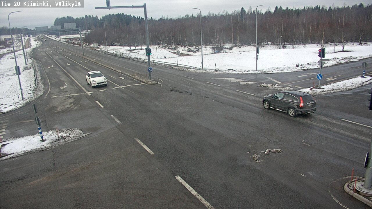 Weather Camera Image Road 20 Oulu Kiiminki, Välikylä, Oulu, Pohjois-Pohjanmaa