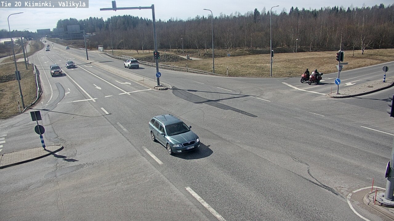 Weather Camera Image Road 20 Oulu Kiiminki, Välikylä, Oulu, Pohjois-Pohjanmaa