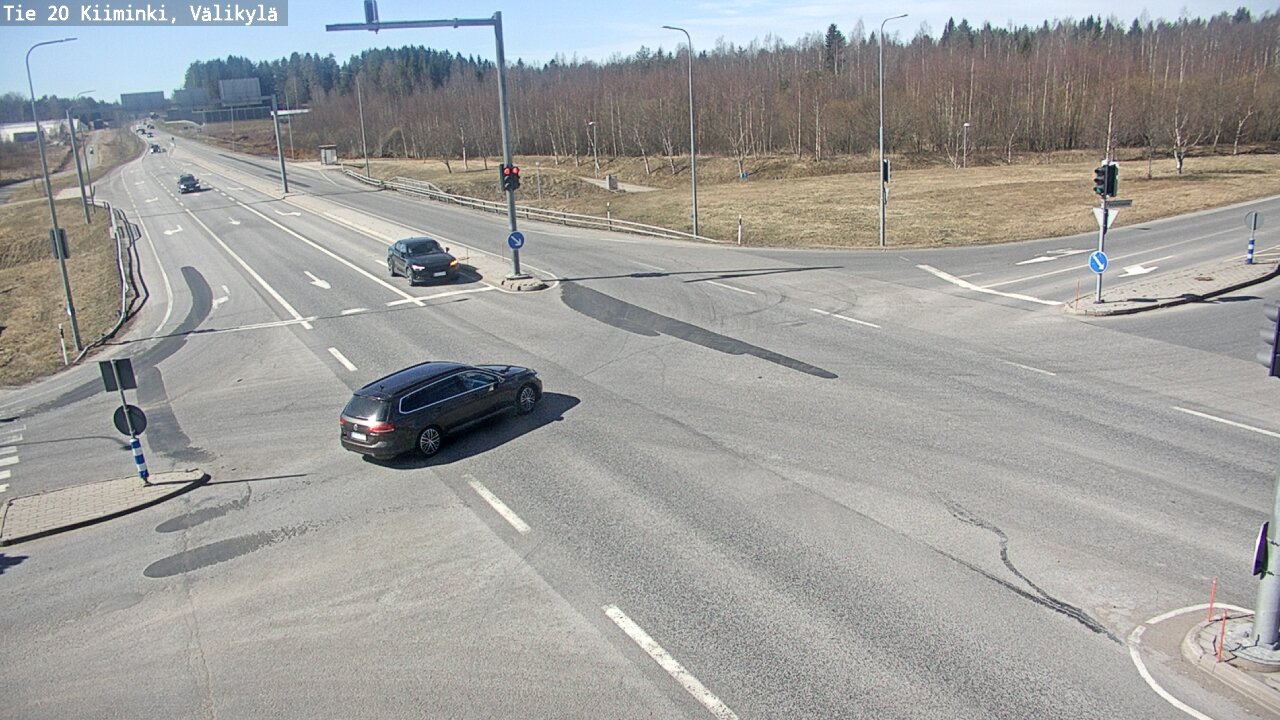 Weather Camera Image Road 20 Oulu Kiiminki, Välikylä, Oulu, Pohjois-Pohjanmaa