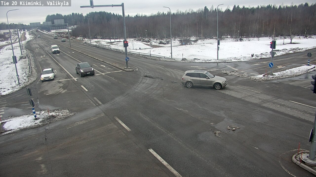 Weather Camera Image Road 20 Oulu Kiiminki, Välikylä, Oulu, Pohjois-Pohjanmaa