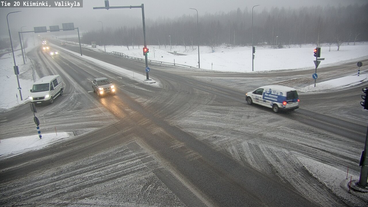 Weather Camera Image Road 20 Oulu Kiiminki, Välikylä, Oulu, Pohjois-Pohjanmaa