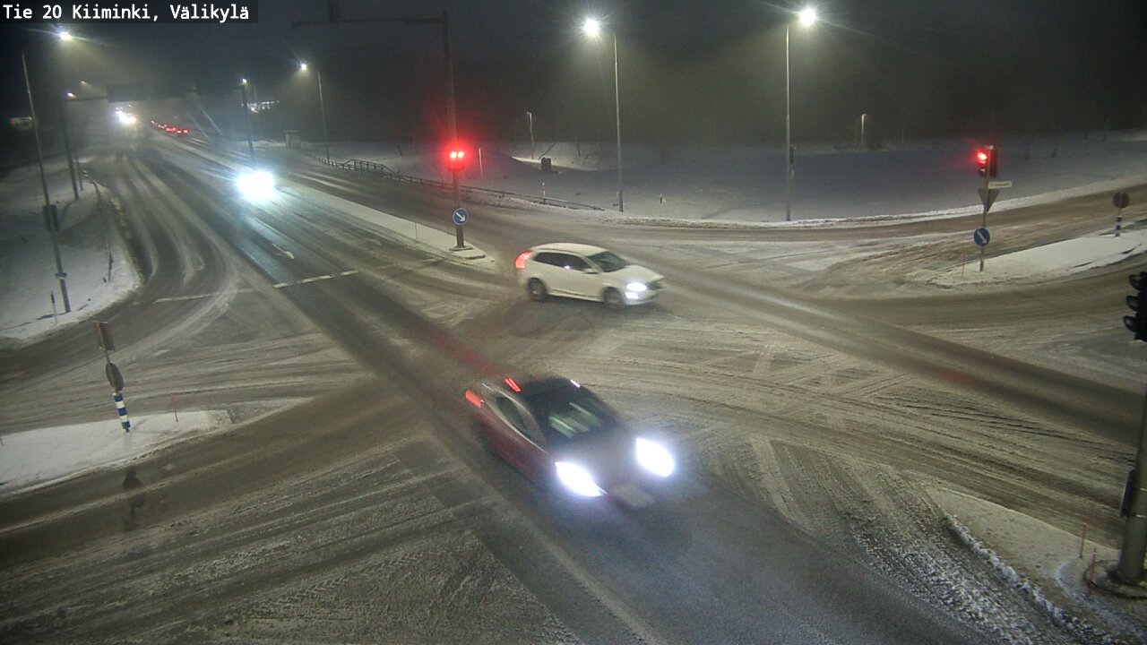 Weather Camera Image Road 20 Oulu Kiiminki, Välikylä, Oulu, Pohjois-Pohjanmaa