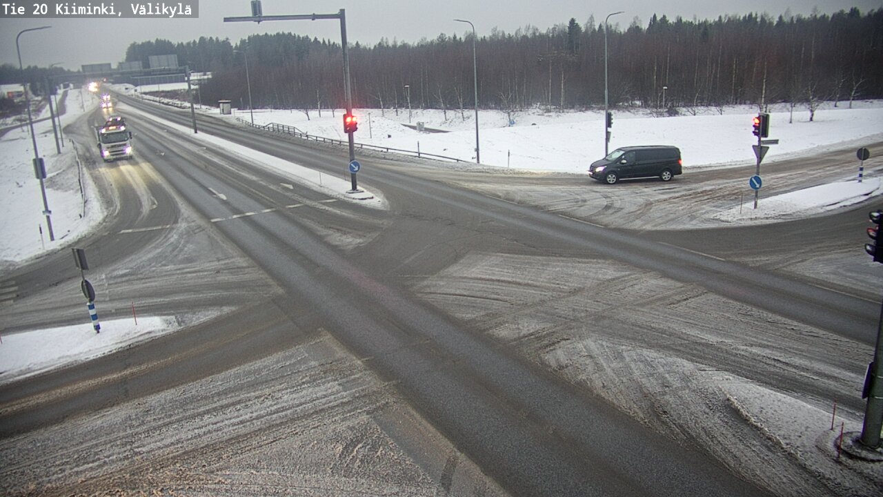 Weather Camera Image Road 20 Oulu Kiiminki, Välikylä, Oulu, Pohjois-Pohjanmaa