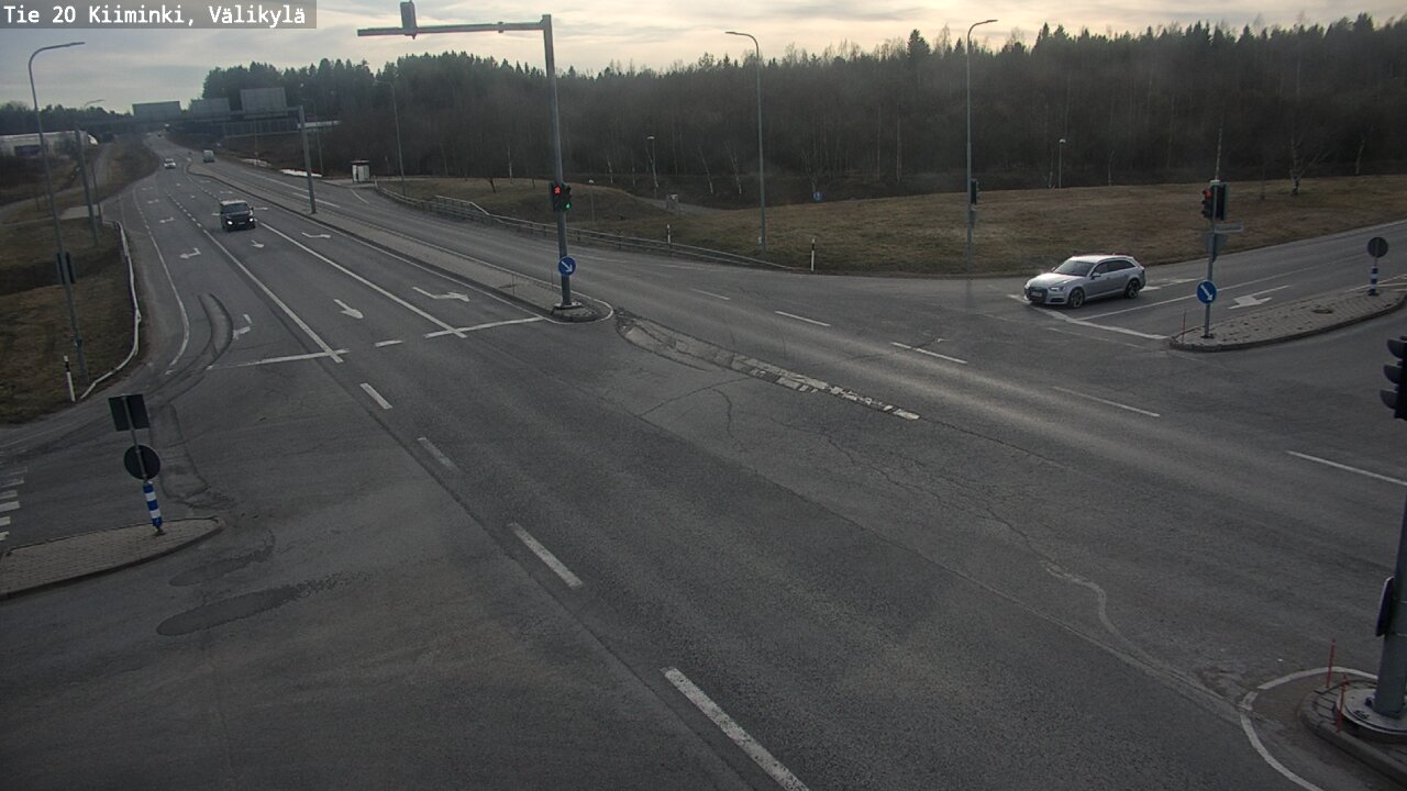Weather Camera Image Road 20 Oulu Kiiminki, Välikylä, Oulu, Pohjois-Pohjanmaa