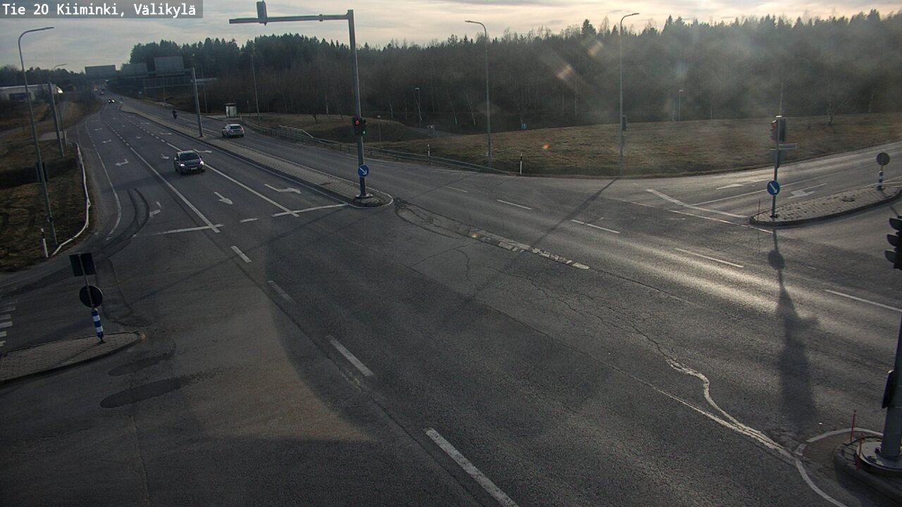 Weather Camera Image Road 20 Oulu Kiiminki, Välikylä, Oulu, Pohjois-Pohjanmaa