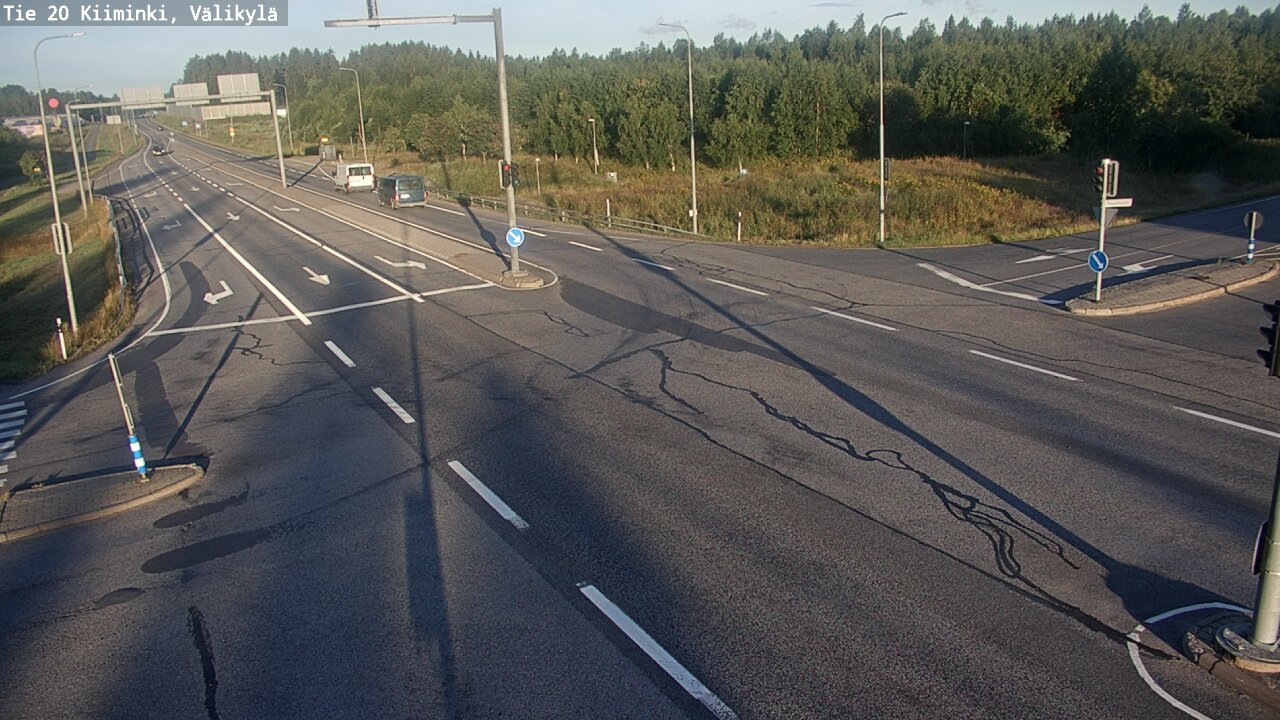 Weather Camera Image Road 20 Oulu Kiiminki, Välikylä, Oulu, Pohjois-Pohjanmaa