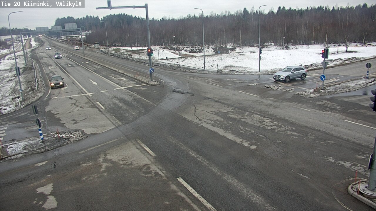 Weather Camera Image Road 20 Oulu Kiiminki, Välikylä, Oulu, Pohjois-Pohjanmaa