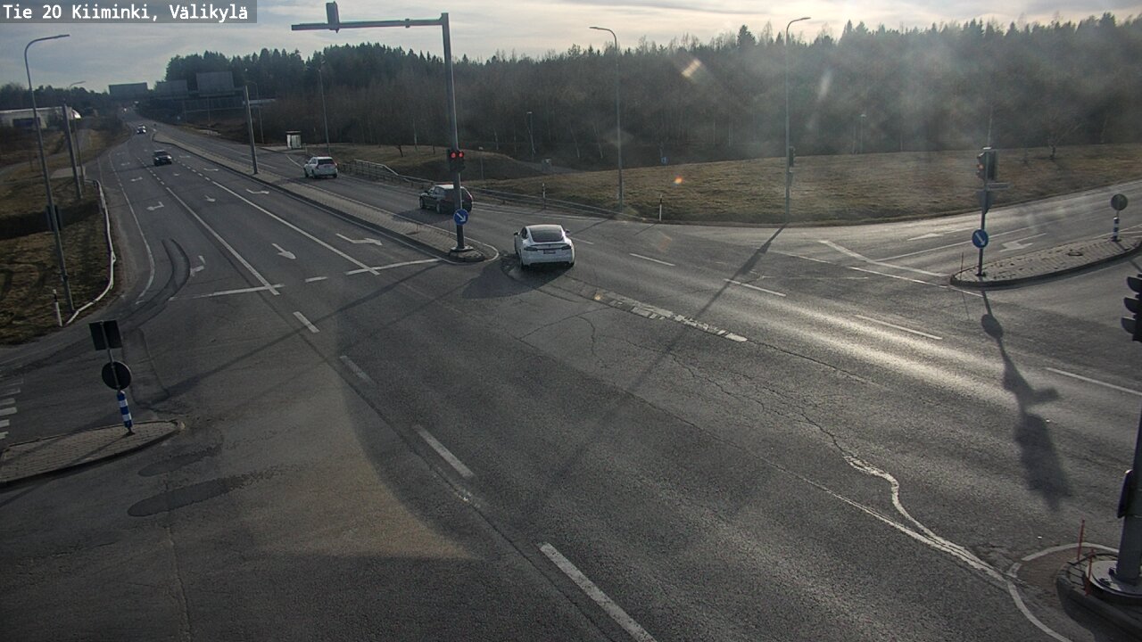 Weather Camera Image Road 20 Oulu Kiiminki, Välikylä, Oulu, Pohjois-Pohjanmaa
