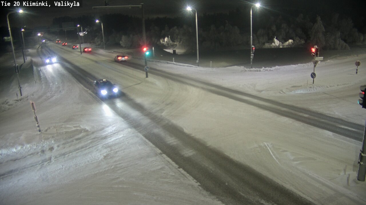 Weather Camera Image Road 20 Oulu Kiiminki, Välikylä, Oulu, Pohjois-Pohjanmaa