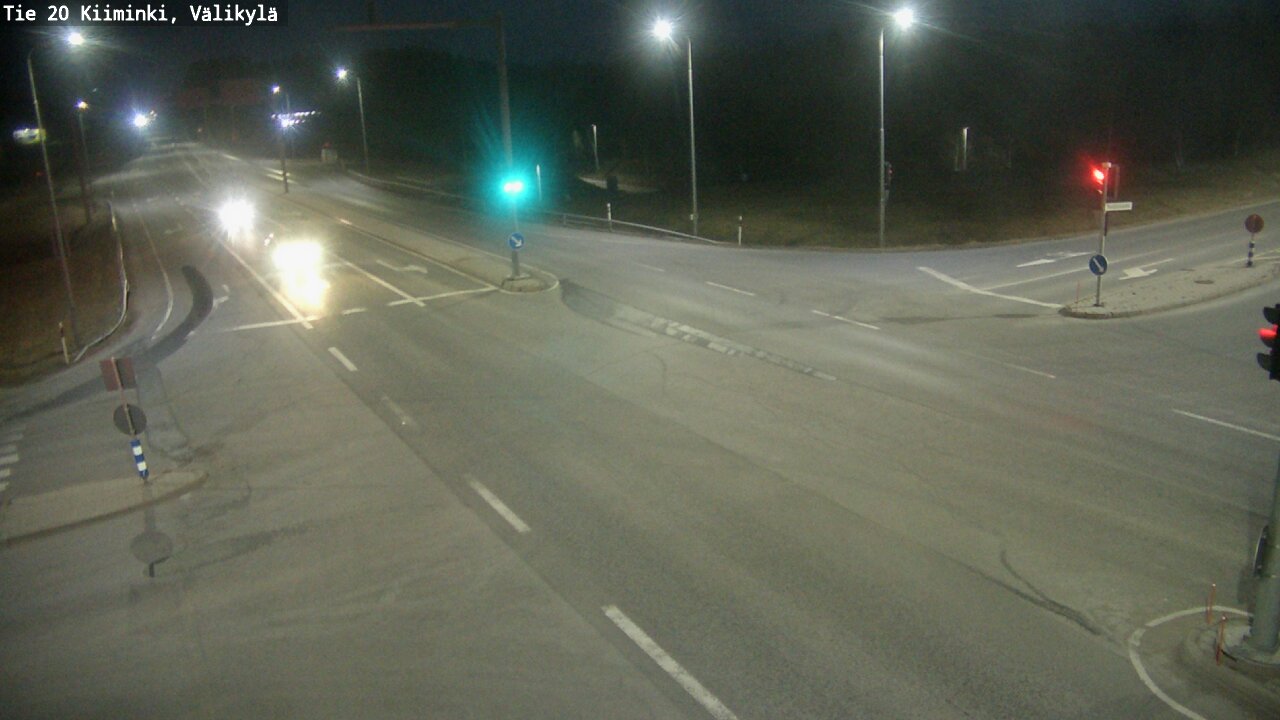 Weather Camera Image Road 20 Oulu Kiiminki, Välikylä, Oulu, Pohjois-Pohjanmaa