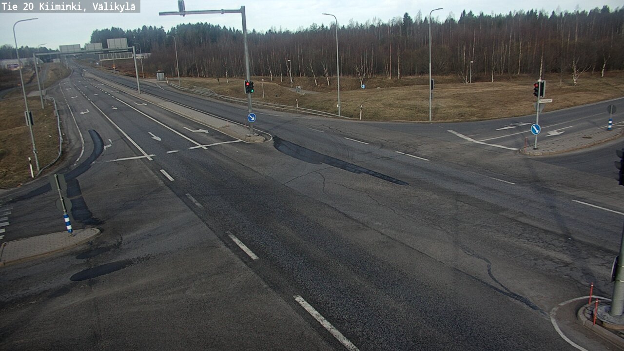 Weather Camera Image Road 20 Oulu Kiiminki, Välikylä, Oulu, Pohjois-Pohjanmaa