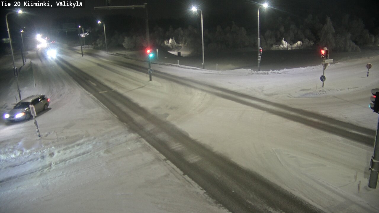 Weather Camera Image Road 20 Oulu Kiiminki, Välikylä, Oulu, Pohjois-Pohjanmaa