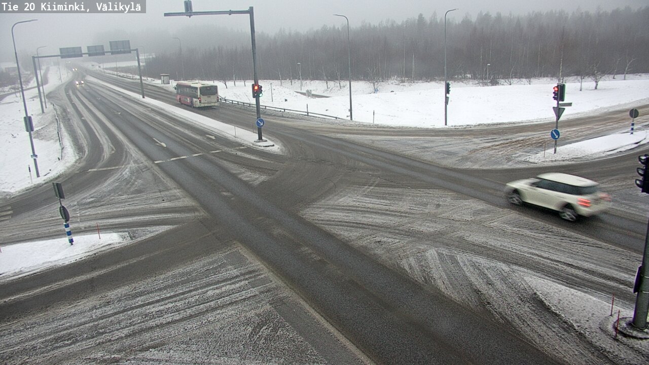 Weather Camera Image Road 20 Oulu Kiiminki, Välikylä, Oulu, Pohjois-Pohjanmaa