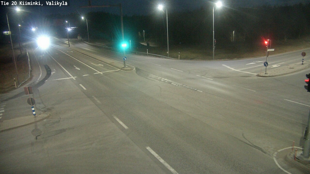 Weather Camera Image Road 20 Oulu Kiiminki, Välikylä, Oulu, Pohjois-Pohjanmaa