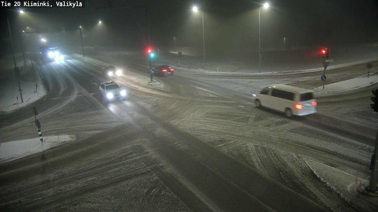 Weather Camera Image Road 20 Oulu Kiiminki, Välikylä, Oulu, Pohjois-Pohjanmaa