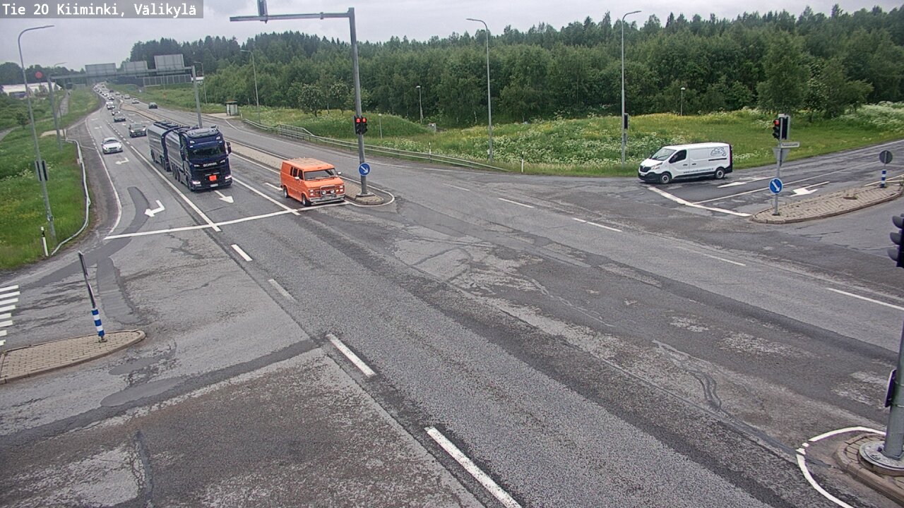 Kelikamerat Kuva Tie 20 Oulu Kiiminki, Välikylä, Oulu, Pohjois-Pohjanmaa
