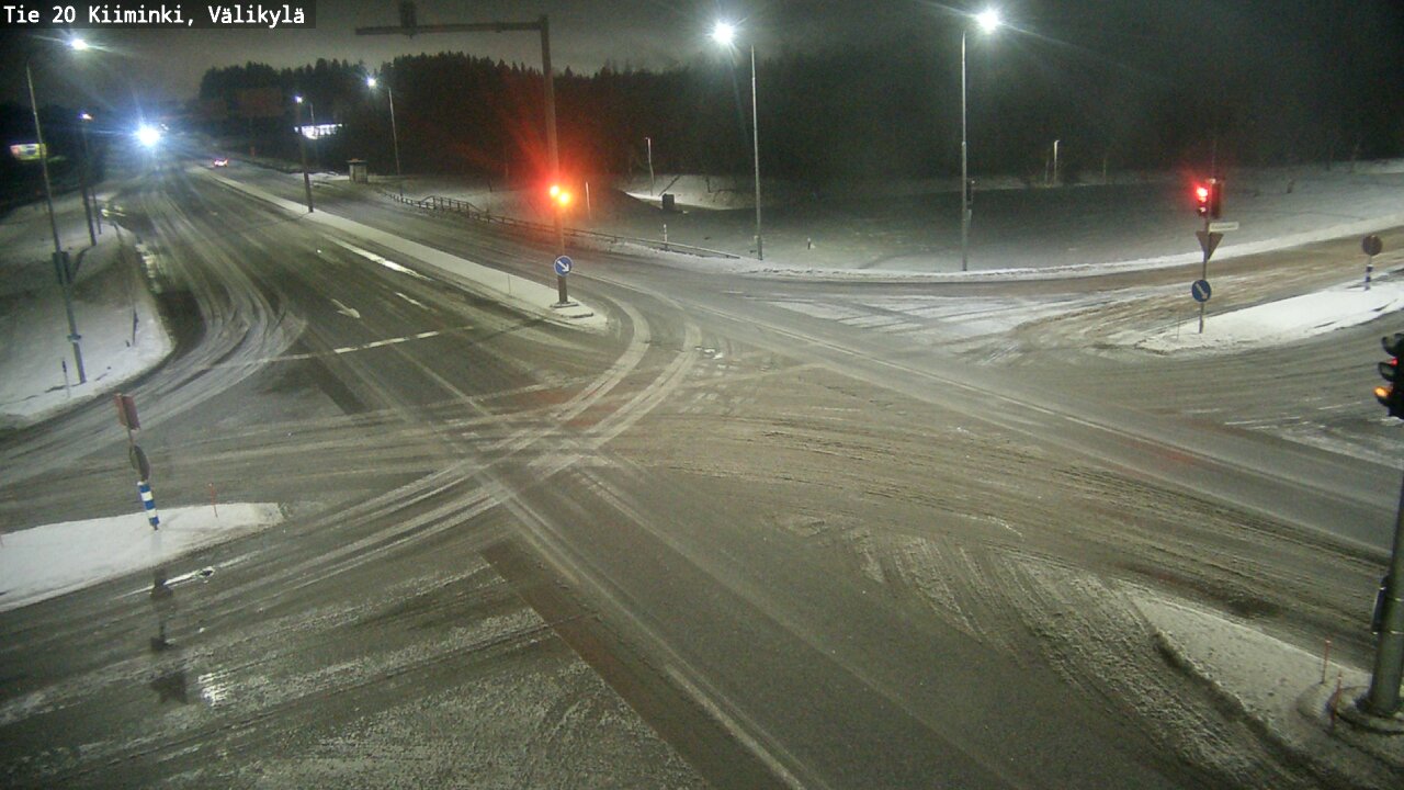 Weather Camera Image Road 20 Oulu Kiiminki, Välikylä, Oulu, Pohjois-Pohjanmaa
