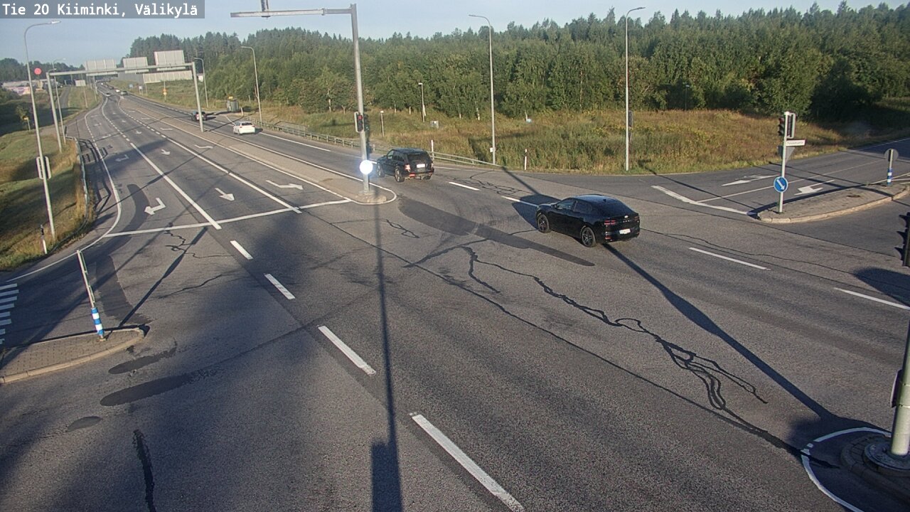 Weather Camera Image Road 20 Oulu Kiiminki, Välikylä, Oulu, Pohjois-Pohjanmaa
