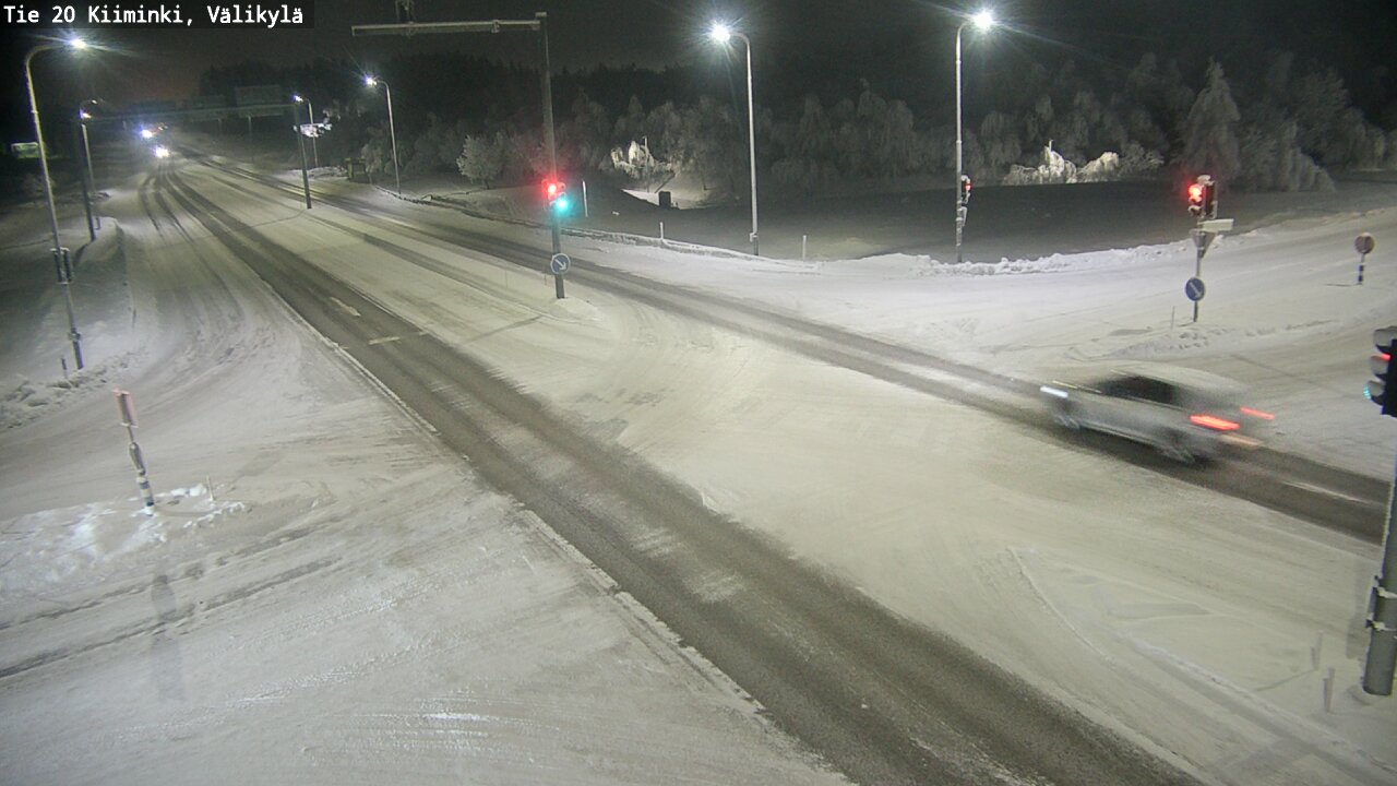 Weather Camera Image Road 20 Oulu Kiiminki, Välikylä, Oulu, Pohjois-Pohjanmaa