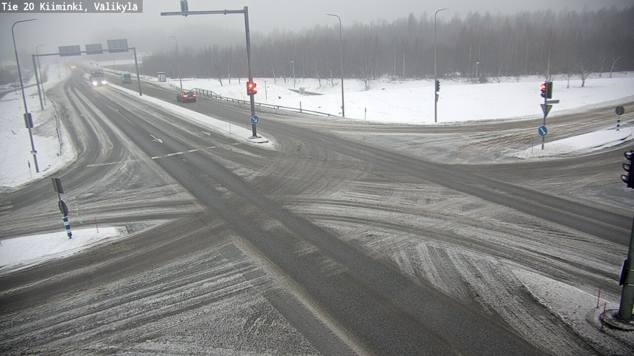 Weather Camera Image Road 20 Oulu Kiiminki, Välikylä, Oulu, Pohjois-Pohjanmaa