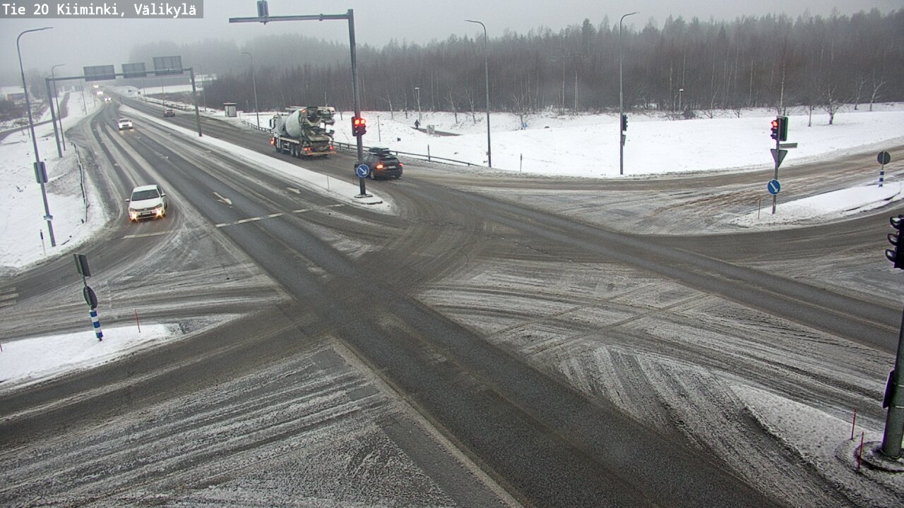 Weather Camera Image Road 20 Oulu Kiiminki, Välikylä, Oulu, Pohjois-Pohjanmaa