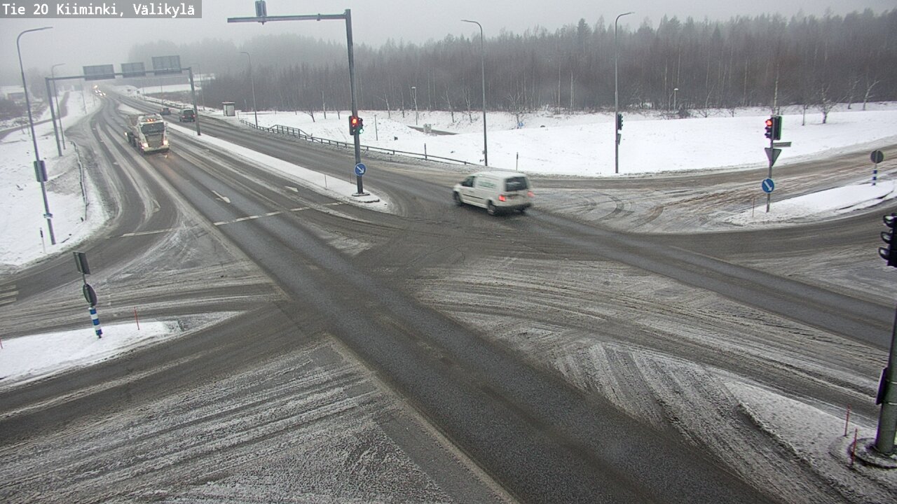 Weather Camera Image Road 20 Oulu Kiiminki, Välikylä, Oulu, Pohjois-Pohjanmaa