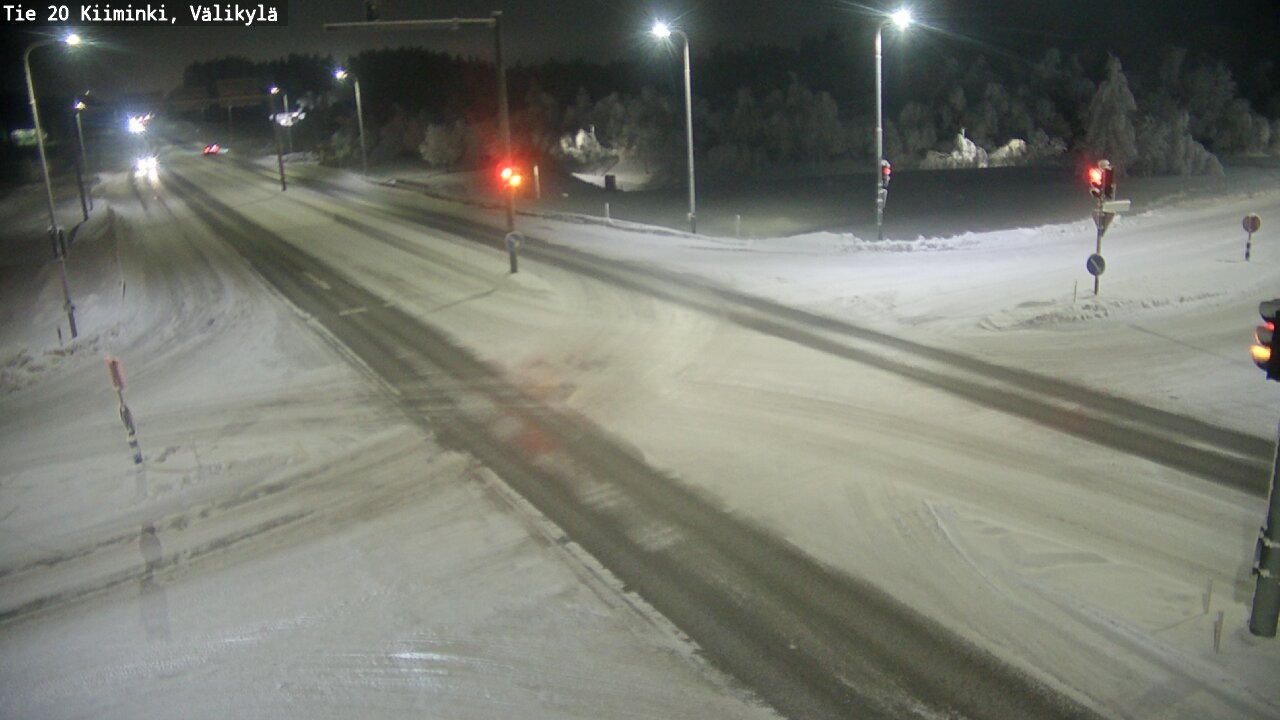 Weather Camera Image Road 20 Oulu Kiiminki, Välikylä, Oulu, Pohjois-Pohjanmaa