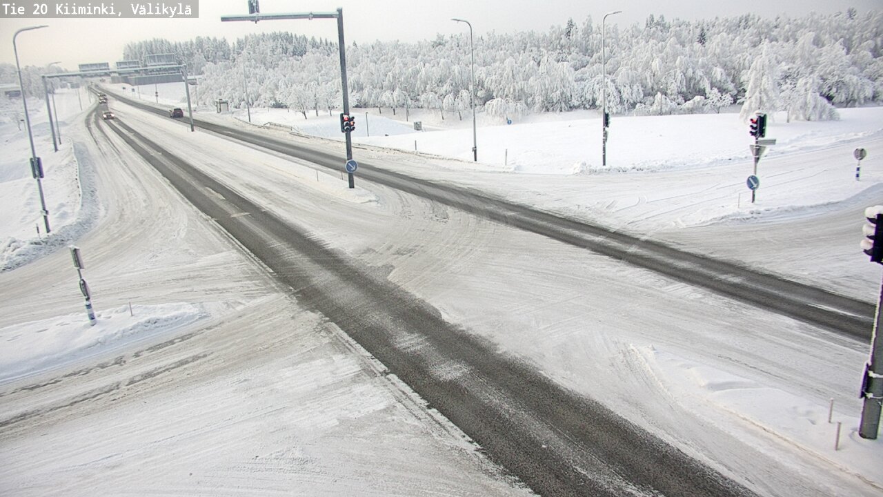 Weather Camera Image Road 20 Oulu Kiiminki, Välikylä, Oulu, Pohjois-Pohjanmaa