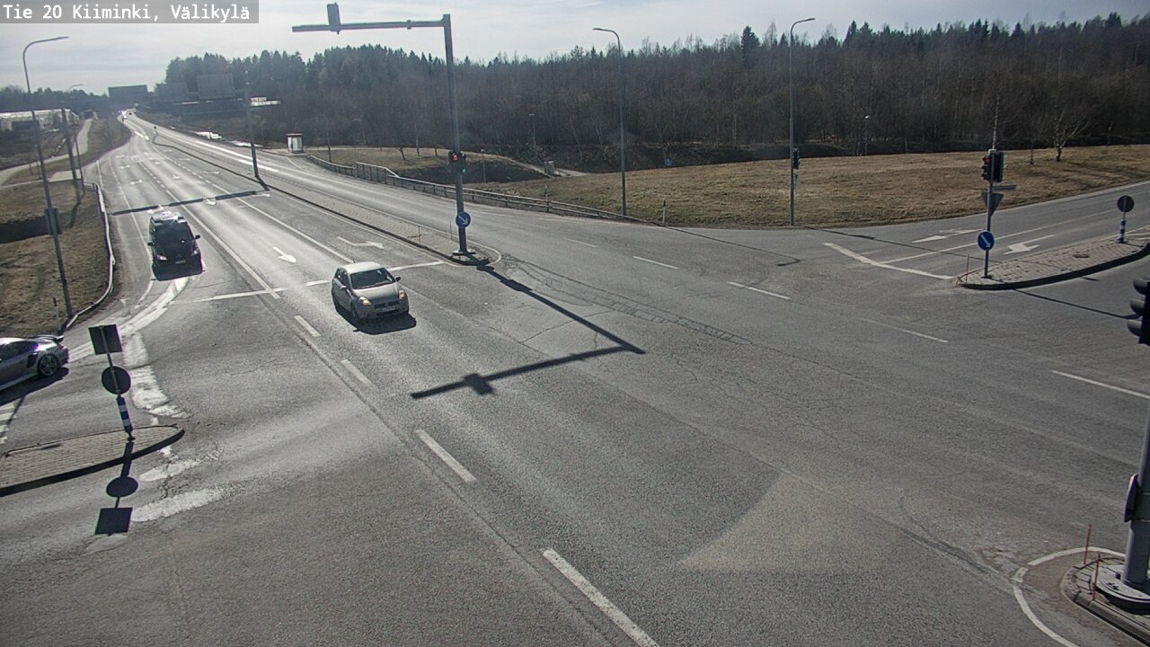 Weather Camera Image Road 20 Oulu Kiiminki, Välikylä, Oulu, Pohjois-Pohjanmaa