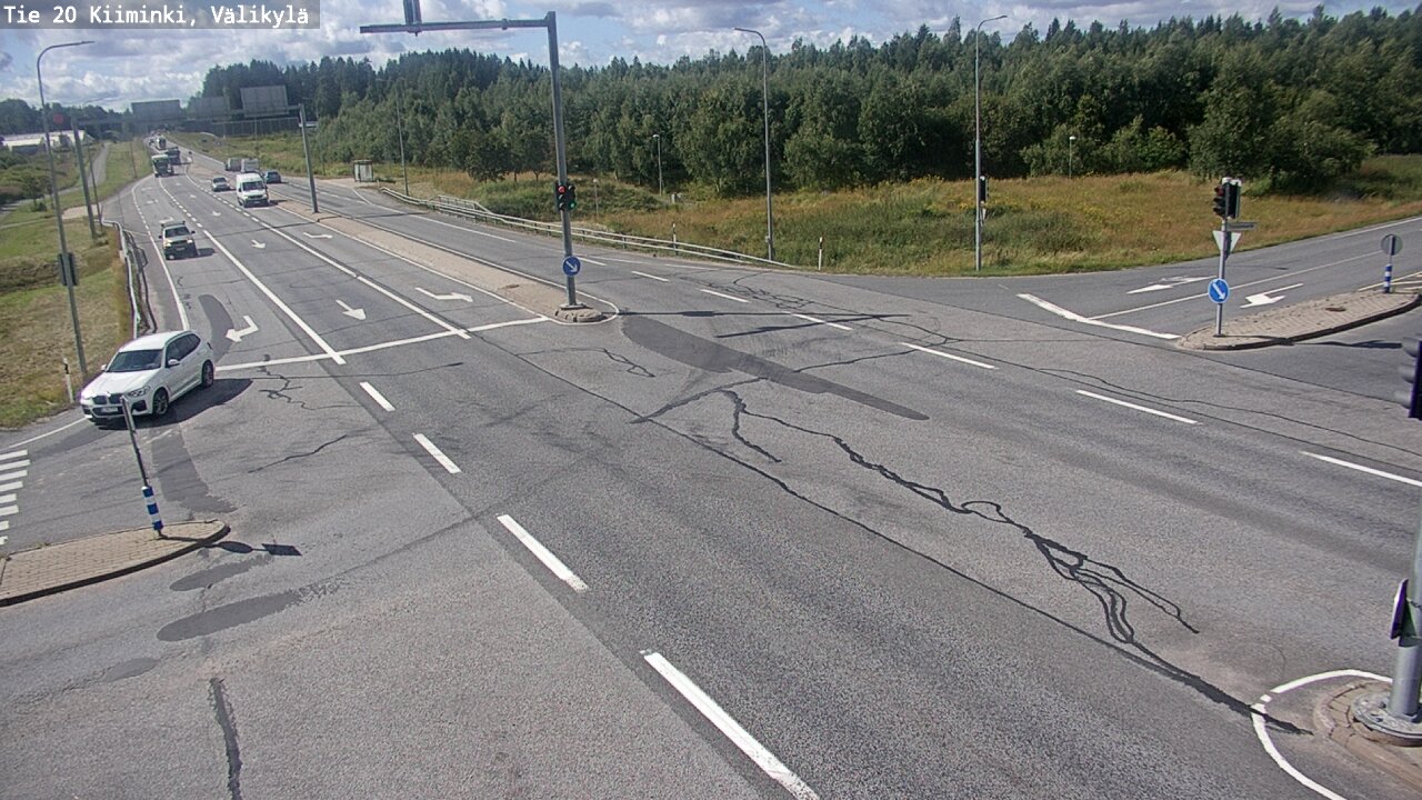 Kelikamerat Kuva Tie 20 Oulu Kiiminki, Välikylä, Oulu, Pohjois-Pohjanmaa